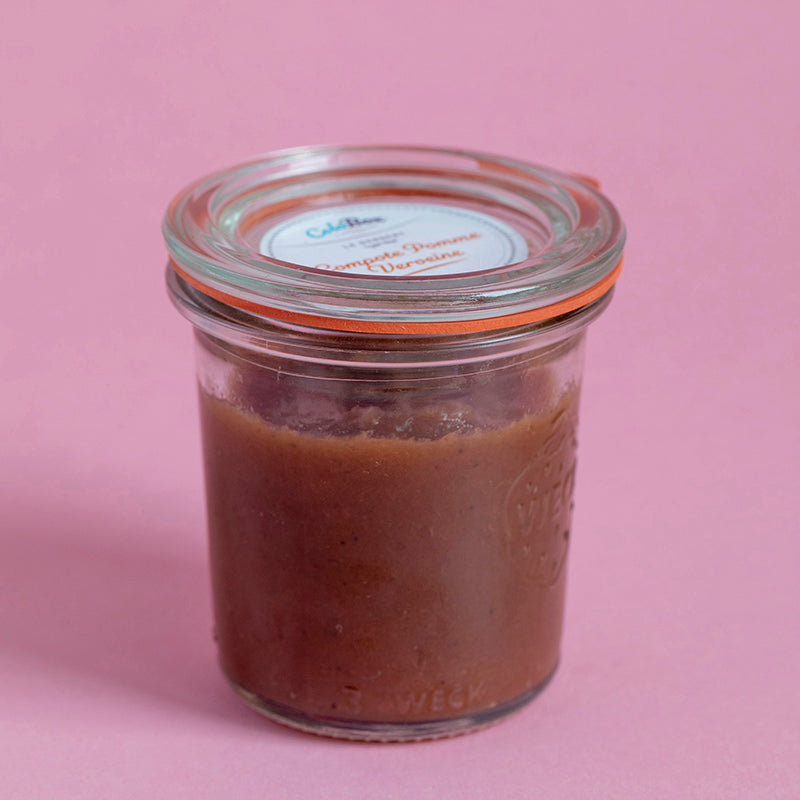 C02 Compote pomme verveine Régime sans résidu Préparation à la