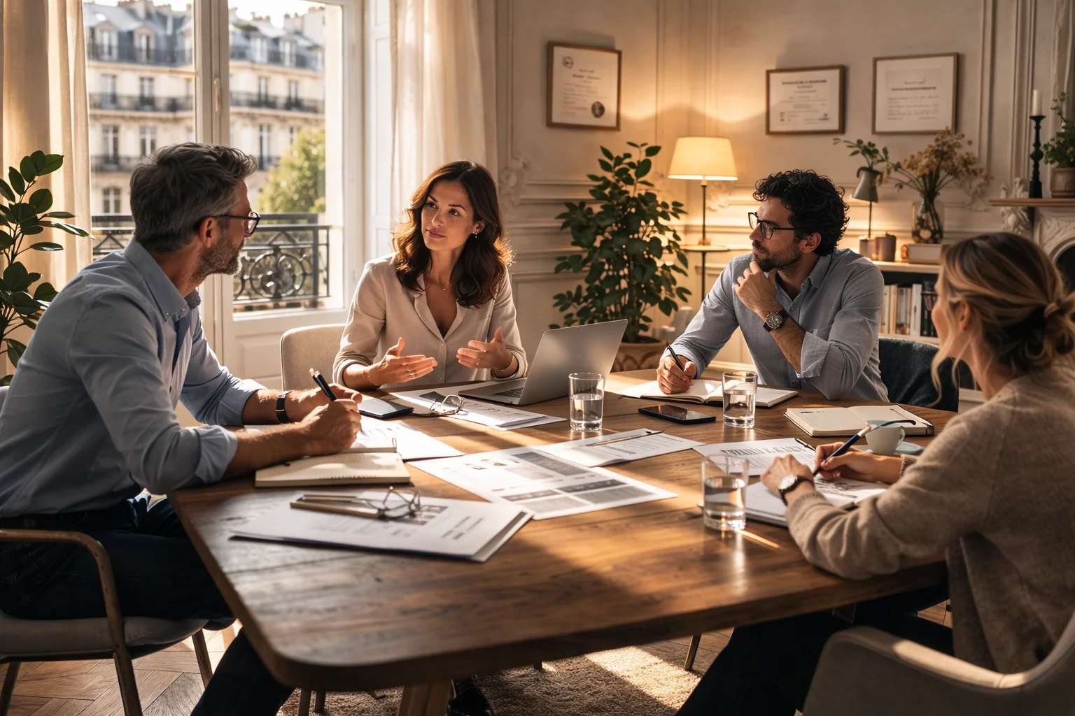 Consultation médicale chaleureuse